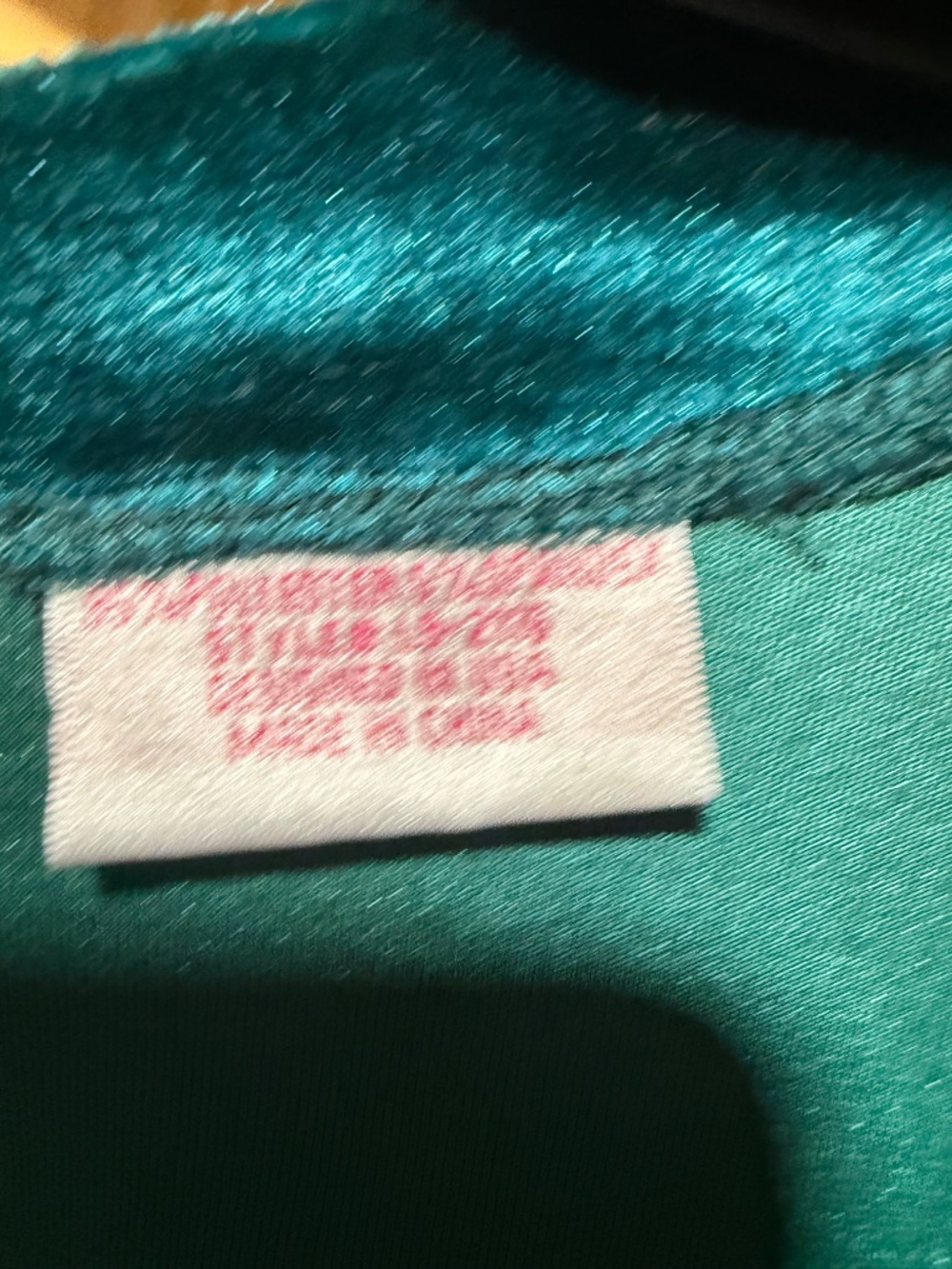 Panhandle open front velour - Picture 3 of 5